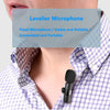 Wireless Lavalier Lapel Microphone – Plug & Play Clip Mic for iPhone & iPad