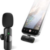 Wireless Lavalier Lapel Microphone – Plug & Play Clip Mic for iPhone & iPad